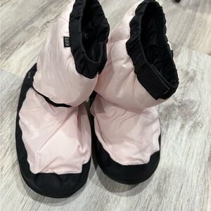 Bloch Pink and Black Women's Warm Up Boots